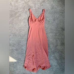 Abercrombie pink dress petite small